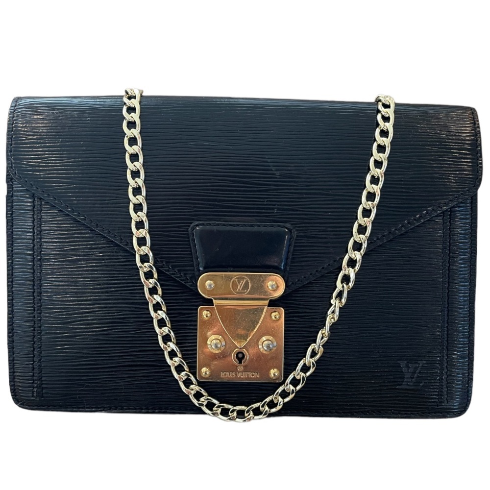 #20 LOUIS VUITTON EPI LEATHER CLUTCH/CROSSBODY BAG - Picture 1 of 15